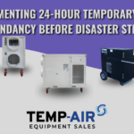 Implementing 24-Hour Temporary HVAC Redundancy Before Disaster Strikes